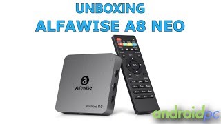 UNBOXING Alfawise A8 NEO con SoC RK3229 y Android 9 [upl. by Fanning408]