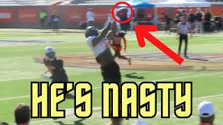 Xavier Legette BURNING DBs At The Senior Bowl Highlights  2024 Dynasty Fantasy Football [upl. by Earley896]