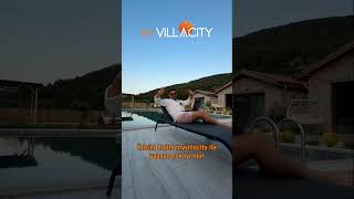 İş mi yapsam Tatil mi yapsam… lüksvilla tatil villa vacationhomes kalkan holidayvillas deniz [upl. by Ymorej]