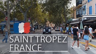 Saint Tropez France  Exploring the Touristic Atmosphere in 4K [upl. by Welcher]