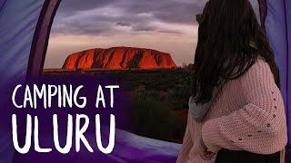 Camping at Uluru  Australia Outback Tour  Part 1 [upl. by Noevart]