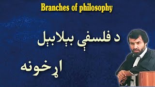 branches of philosophy  د فلسفې بېلا بېل اړخونه  Pashto Research Academy  د فلسفې قسمونه [upl. by Anaig535]