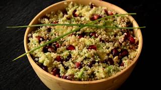 SALADE QUINOA AVOCAT GRENADE [upl. by Meredith]