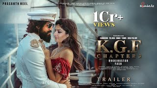 KGF CHAPTER 3 Official Trailer  Yash  Prabhas  Prashanth Neel  Ravi Basrur  Kgf 3 Trailer [upl. by Hannahs]