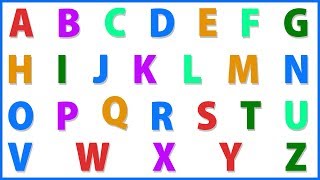 Learn A To Z  ABCD for Kids  ABC Alphabets for Children  ABCD Song  A B C D For Toddlers [upl. by Chak]