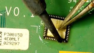 IC RE SOLDERING VIDEO [upl. by Ahoufe]