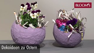 Dekoideen zu Ostern  DIY Osterdeko  easter decoration  BLOOM’s Floristik [upl. by Aneelad]