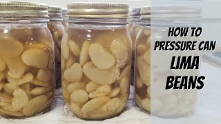 Canning Lima Beans with Forjars Lids [upl. by Isoj]