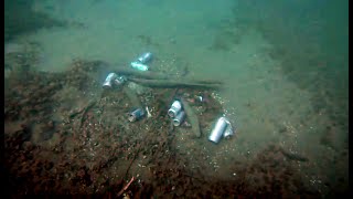 Teen diver says mounds of trash found underwater in Torontos Humber Bay [upl. by Nireves205]