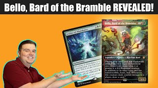 Bloomburrow Precon Commanders Revealed  Bello Bard of the Brambles  Animated Army Precon Deck [upl. by Haase]