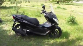 Honda PCX 125 2015 w trzech słowach część druga [upl. by Bensen]