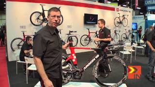 Argon 18 E118 2014 Triathlon Bike  Bike Insiders  Argon Time Trial Bike 2013 Interbike [upl. by Sayles70]