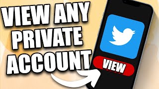 How to View a Private Twitter Account Without Following Them [upl. by Barbette]