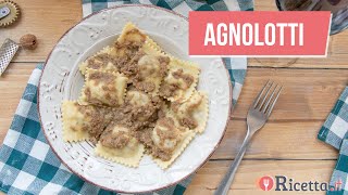 AGNOLOTTI con sugo di stufato  Ricettait [upl. by Corwin]