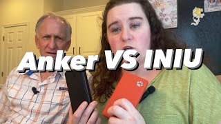 Which Portable Charger is Better INIU VS Anker Power Bank [upl. by Ariamat87]