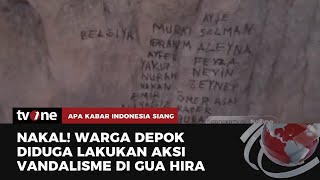 Aksi Vandalisme di Gua Hira Wali Kota Depok Sesalkan Aksi Tersebut  AKIS tvOne [upl. by Magnus]