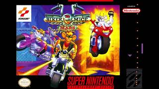 Biker Mice from Mars  Jumping Square Circuit Track SNES OST [upl. by Almeda516]