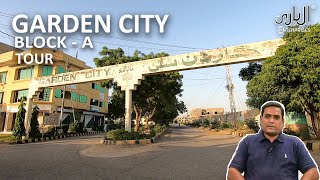 Visit Garden City Block A Sky View Drone View karachi Pakistan [upl. by Aelyk203]