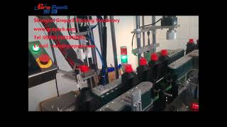 Automatic 6 nozzle lubricantamp motorampengine oil bottle filling machine whole line [upl. by Yenaj]