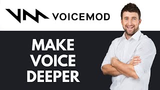 How To Make Voice Deeper in Voicemod on Mac  Deepen Your Voice  Voicemod Tutorial [upl. by Tiram]