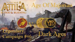 Total War Attila  Age of Majorian 30  Legendary Campaign  46  The Empire Strikes Back [upl. by Zindman]