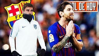 La confesión de Griezmann El Barca y Messi I ѦMENAZѦ del Madrid a la UEFA [upl. by Htebazie]