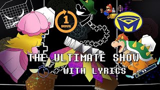 Super Paper Mario  Dimentio  The Ultimate Show With Lyrics for One Hour  Man on the Internet [upl. by Esinaj634]