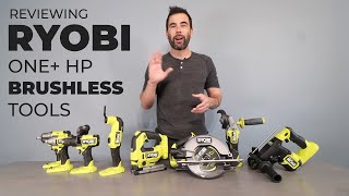 Review RYOBI 18V ONE HP Brushless Tools [upl. by Gnaig]