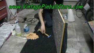 How To Do Pinball Playfield TouchUps  Part 2 PinDude Pinball Project [upl. by Leopoldine]