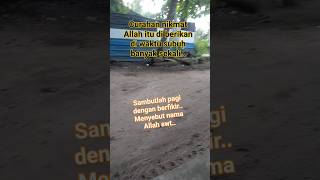 shorts  sambut pagi dengan berdzikir menyebut nama Allah SWT dzikirpagi dakwahislam [upl. by Seravart]