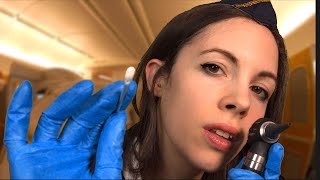 ASMR  1st Class Ear Cleaning Unclogging Your Ears [upl. by Howland]