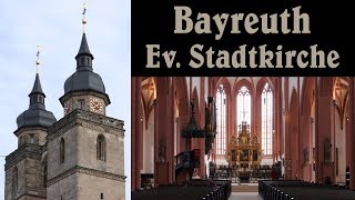 BAYREUTH BT Ev Stadtkirche Hl Dreifaltigkeit  Vollgeläut [upl. by Charlot880]