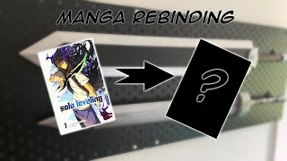 Manga Rebinding  Solo Leveling Giveaway [upl. by Atnicaj]