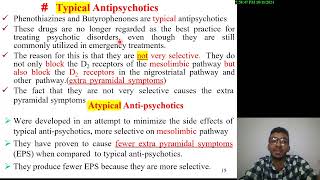 14 Medicinal Chemistry of Typical amp Atypical Antipsychotics  Antiepileptics شرح بالعربي [upl. by Takeshi]