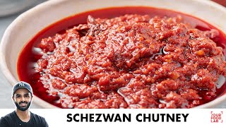 Schezwan Sauce Recipe  Never buy Schezwan Sauce again  बाज़ार जैसी शेजवान चटनी  Chef Sanjyot Keer [upl. by Prissie418]