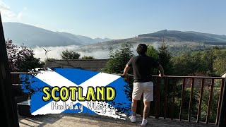 Lochearnhead Loch Side Scotland 🏴󠁧󠁢󠁳󠁣󠁴󠁿 SCOTLAND HOLIDAY DAY ONE  8 Hours ROAD TRIP  🇬🇧🏴󠁧󠁢󠁳󠁣󠁴󠁿🇳🇵 [upl. by Nimrahc]