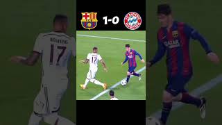 Barcelona vs Bayer Munchen  semifinal UEFA Champions league football messi barcelona shorts [upl. by Hcaz]