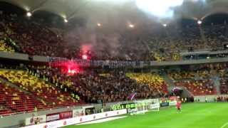 DinamoSTEAUA 12 galerie STEAUA  gol LATO [upl. by Kushner]