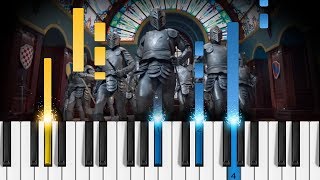 Descendants 3  Night Falls  Piano Tutorial  Piano Cover [upl. by Elburr]