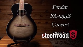 ¿Conquistar el mundo con una guitarra acústica  Fender FA235E Concert [upl. by Short]