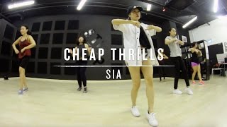 Cheap Thrills Sia  Step Choreography [upl. by Nabila]