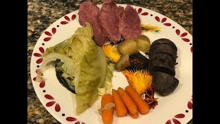 How to make corned beef and cabbage in a crock pot [upl. by Irtimed177]