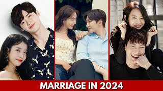 TOP KOREAN ACTOR WHO ARE SET TO GET MARRIED IN 2024  kdrama kpop marriage [upl. by Sama]