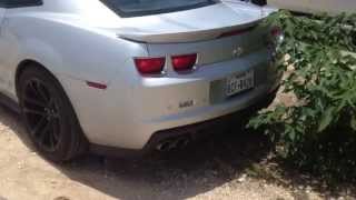 2013 Camaro ZL1  Stock Exhaust revs  Mild Acceleration [upl. by Nodearb]