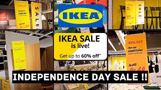 IKEA Sale Is Now On   IKEA Anniversary Sale  Ikea August Offers 2024  IKEA Biggest SALE 60 Off [upl. by Eelyek]