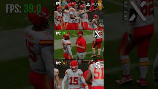 Madden NFL 25 Comparison  Xbox Series S vs X vs PS5 [upl. by Idas]