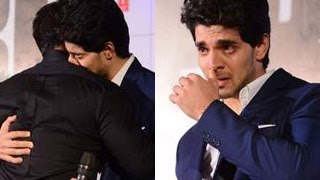 Hero 2015 Movie Official Trailer Launch  Sooraj Pancholi CRIES on stage [upl. by Nitas]