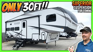 Only 30ft High Class Couples RV 2024 Rockwood amp Flagstaff 301RK Fifth Wheel [upl. by Atnahsal219]