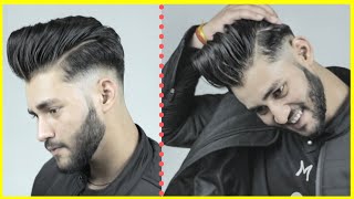 BEST hairstyle for men Indian hair  Indian hairstyles men indian haircut [upl. by Zandt]