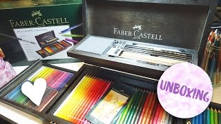 Unboxing the FaberCastell Art amp Graphic Collection Box [upl. by Phebe615]